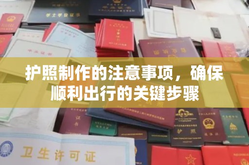 南投市护照制作的注意事项，确保顺利出行的关键步骤